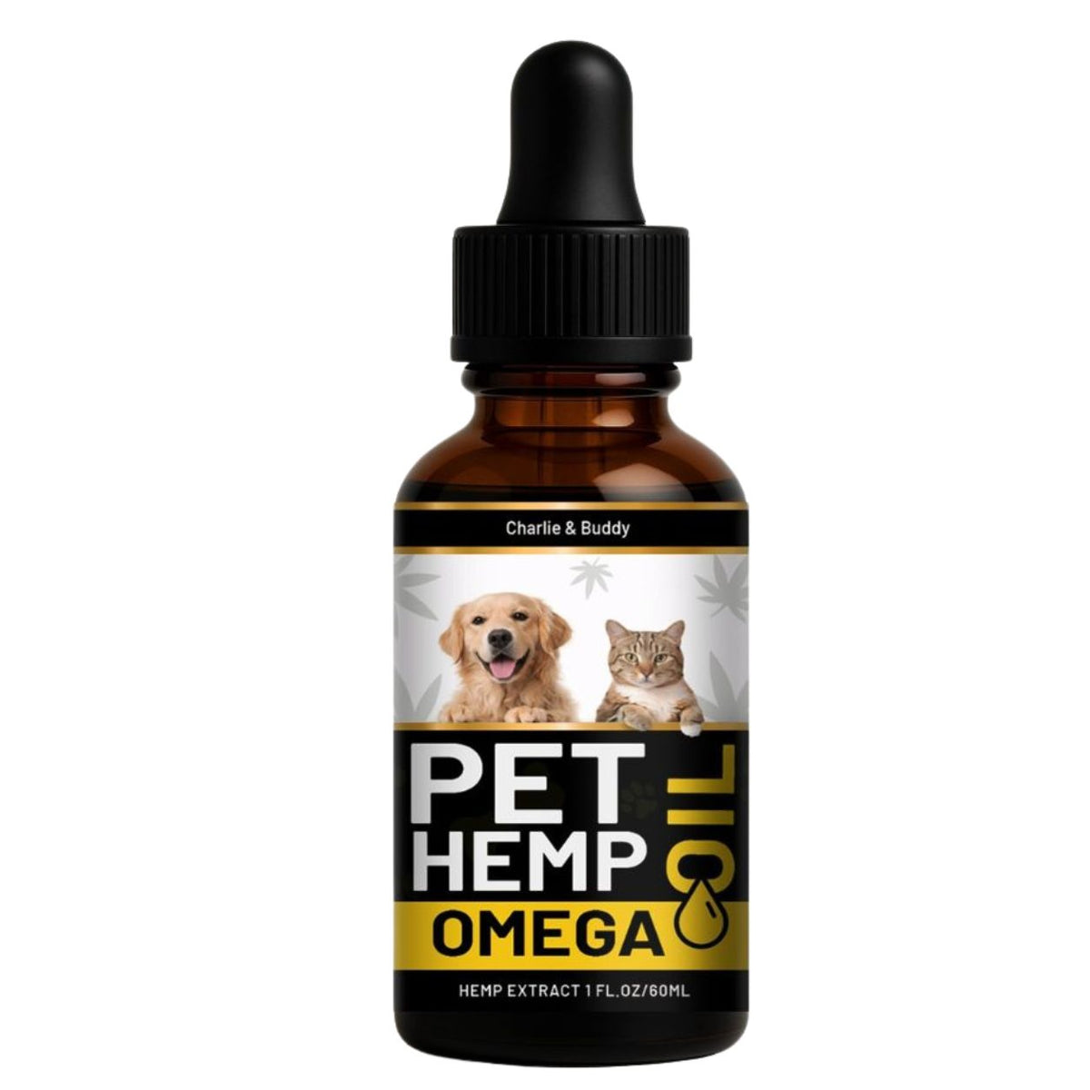 Pet Hemp Omega Oil 60 ml — Aceite omega 3 y 6 para perros y gatos